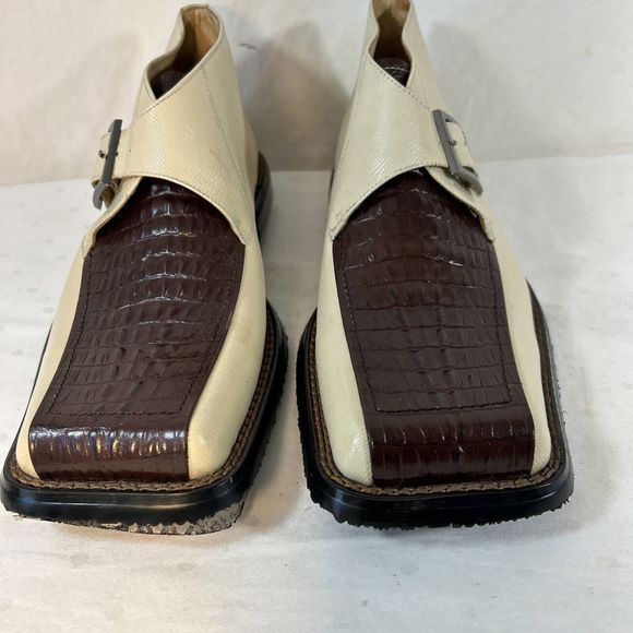 Borgesi Boots Mens 9 Tan - Picture 7 of 12